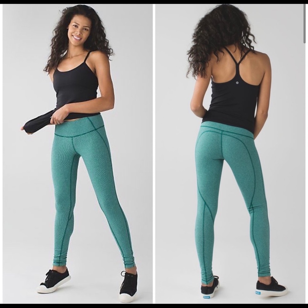 Wunder Under Green Lulu leggings!!